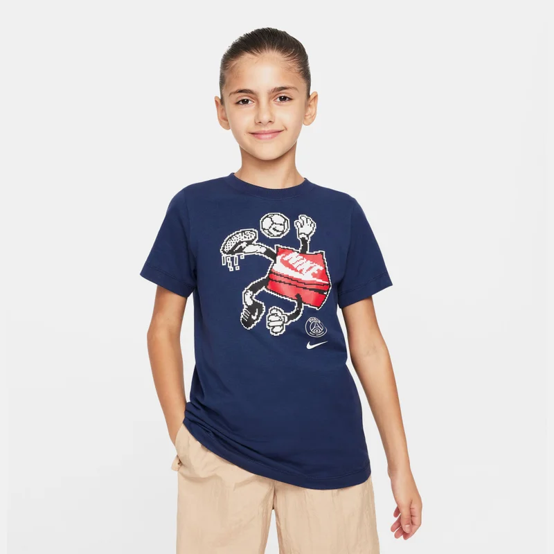 نايكي تيشيرت باريس سان جيرمان للأطفال (مقاس كبير)